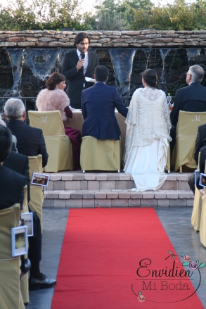 Decoración de boda ceremonia para Lorena & Simón por envidien mi boda madrid Guadarrama