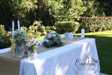 Boda Sandra & Edu decoración de boda altar por wedding planners madrid envidienmiboda