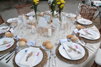 La boda campestre con cena al aire libre de Lorena & Sergio en Madrid